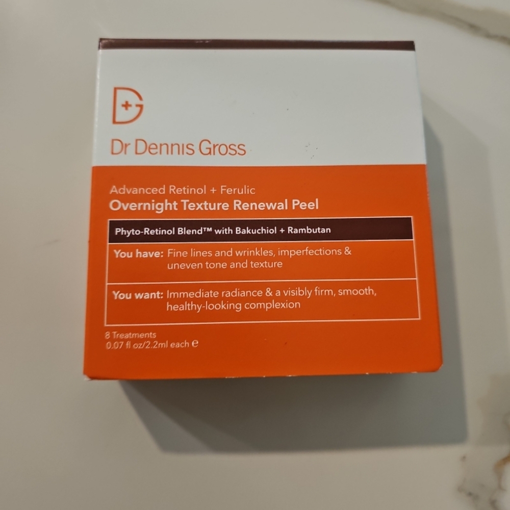 Dr. Dennis Gross Orange Overnight Texture Renewal Peel